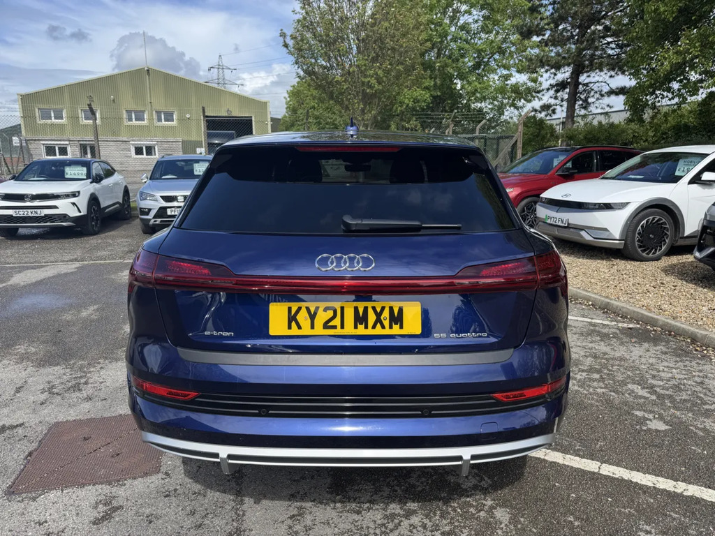 Audi E-tron 300Kw 55 Quattro 95Kwh S Line KY21MXM Blue #6
