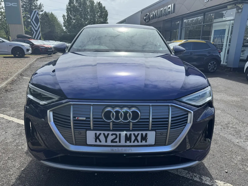 Audi E-tron 300Kw 55 Quattro 95Kwh S Line KY21MXM Blue #2