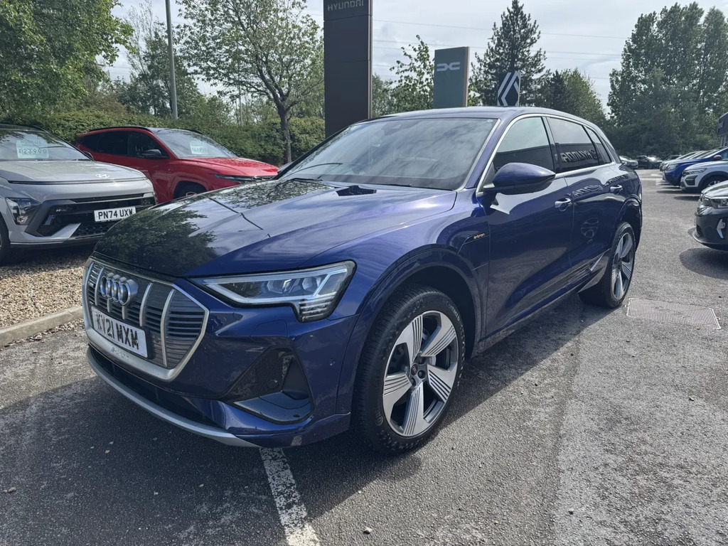 Audi E-tron 300Kw 55 Quattro 95Kwh S Line KY21MXM Blue #3