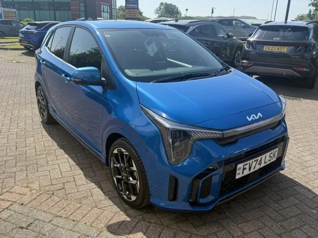 Kia Picanto 1.2 Gt-line S Blue #5