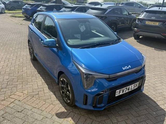 Kia Picanto 1.2 Gt-line S Blue #4