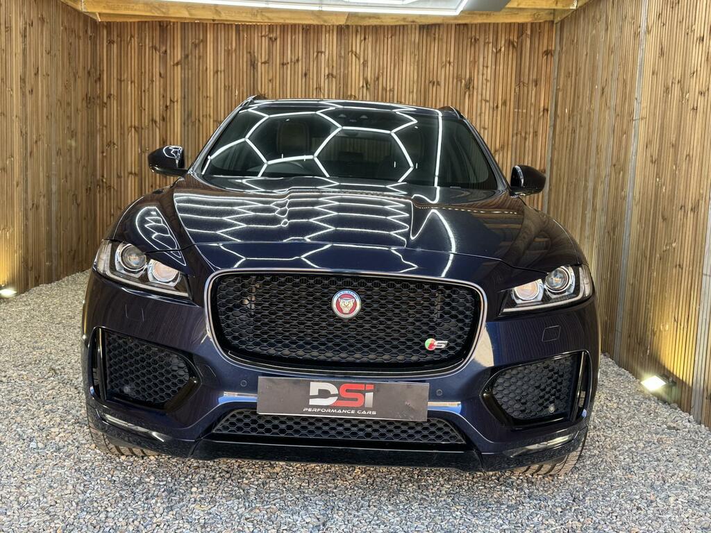 Jaguar F-Pace 3.0 D300 V6 S Awd Euro 6 Ss FX17ZFB Blue #2