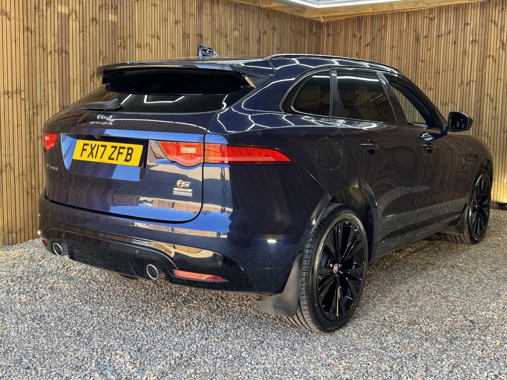 Jaguar F-Pace 3.0 D300 V6 S Awd Euro 6 Ss FX17ZFB Blue #6