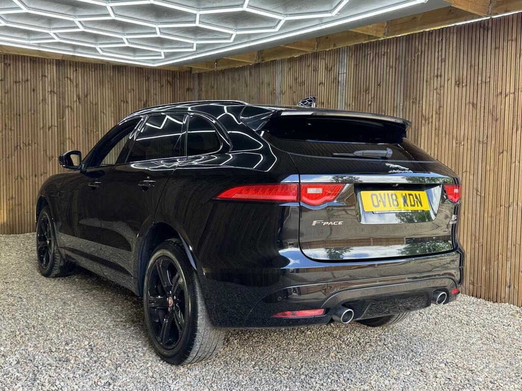 Jaguar F-Pace 3.0 D300 V6 S Awd Euro 6 Ss OV18WDN Black #4