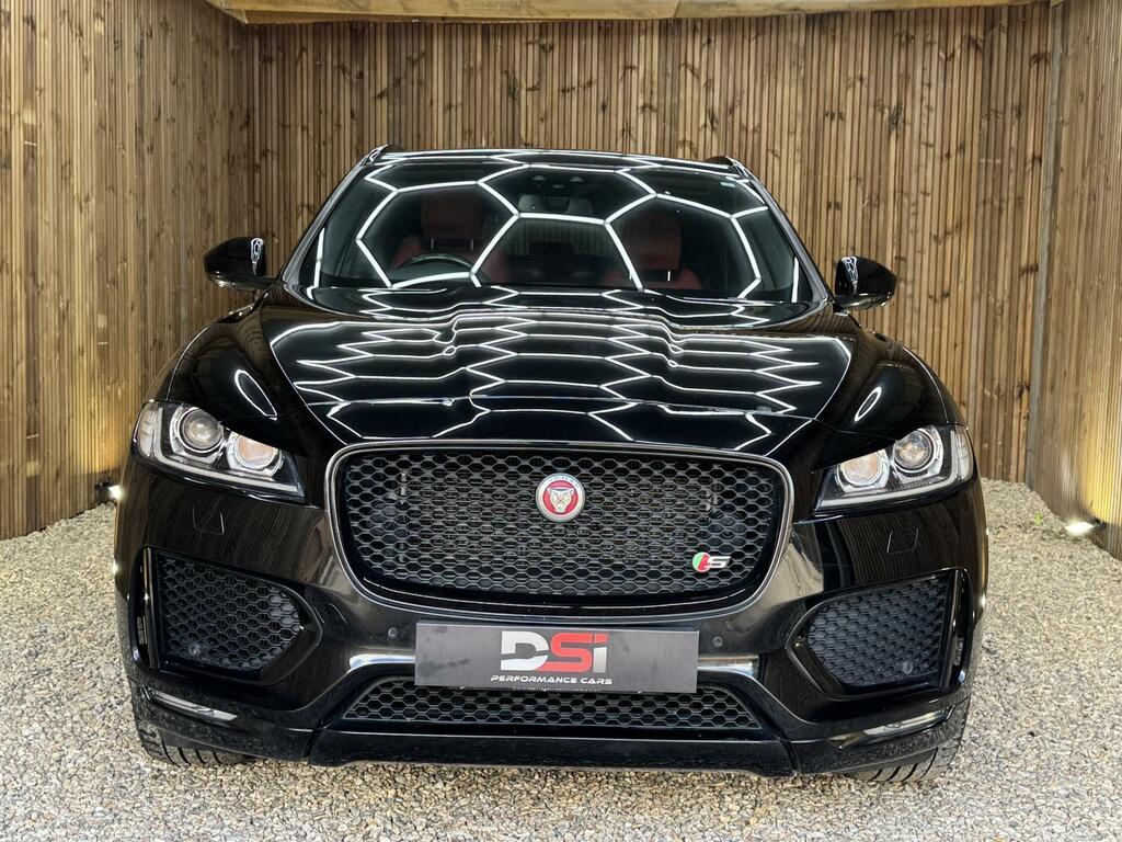 Jaguar F-Pace 3.0 D300 V6 S Awd Euro 6 Ss OV18WDN Black #2