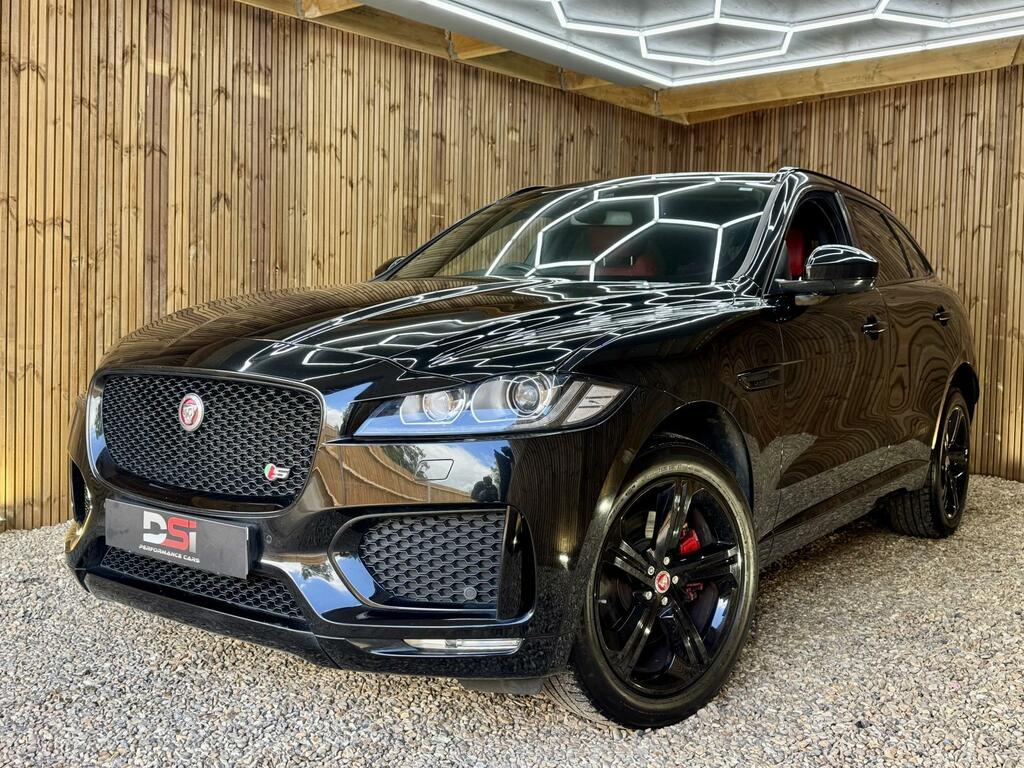 Jaguar F-Pace 3.0 D300 V6 S Awd Euro 6 Ss OV18WDN Black #3