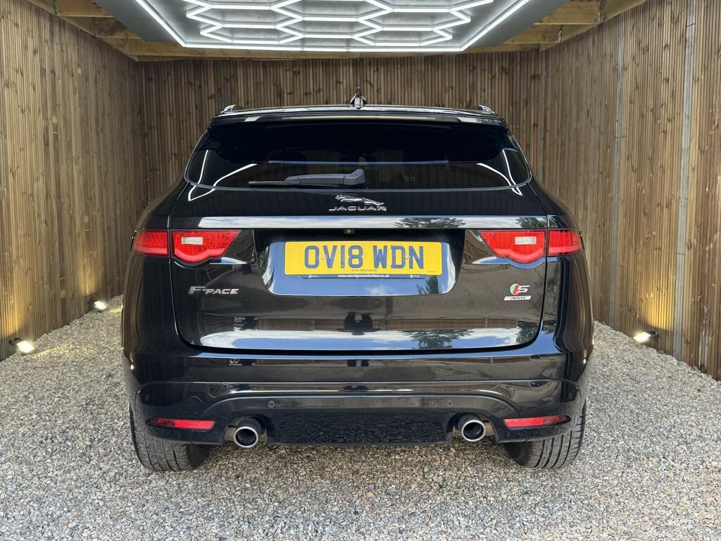 Jaguar F-Pace 3.0 D300 V6 S Awd Euro 6 Ss OV18WDN Black #5