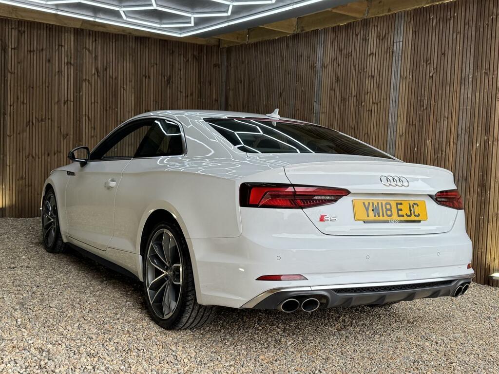 Audi S5 3.0 Tfsi V6 Tiptronic Quattro Euro 6 Ss YW18EJC White #4