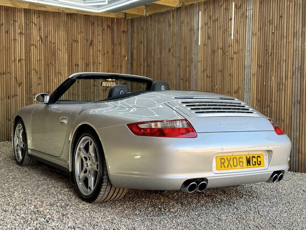 Porsche 911 3.8 997 Carrera 4S Cabriolet Awd Silver #4