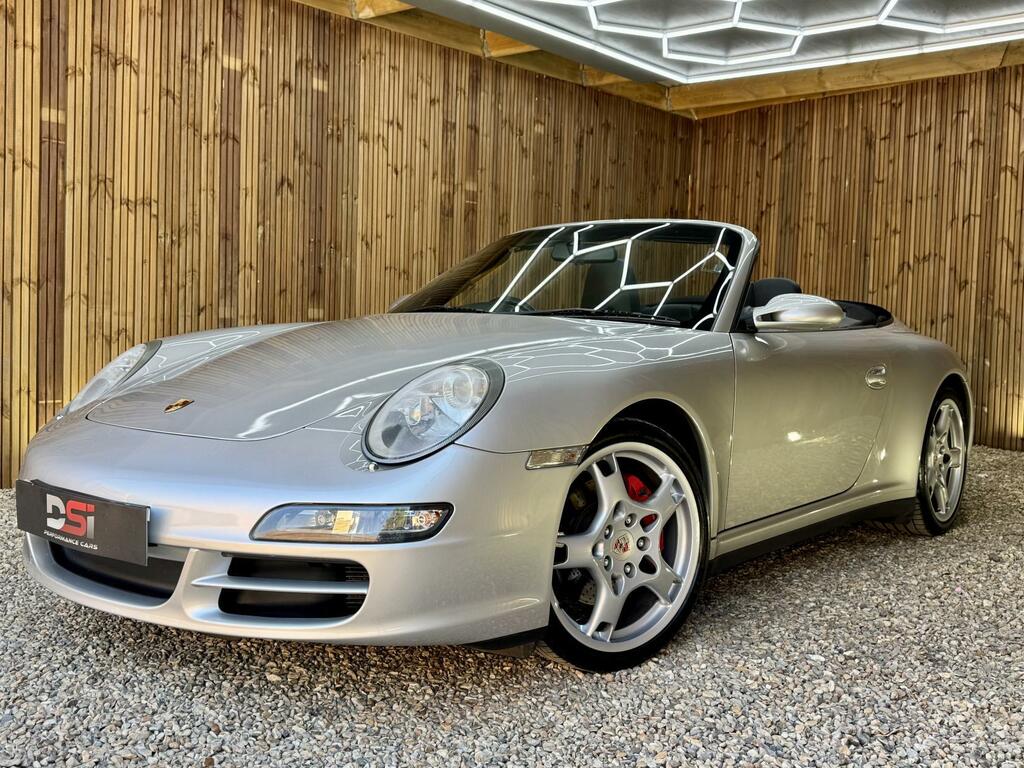 Porsche 911 3.8 997 Carrera 4S Cabriolet Awd Silver #3