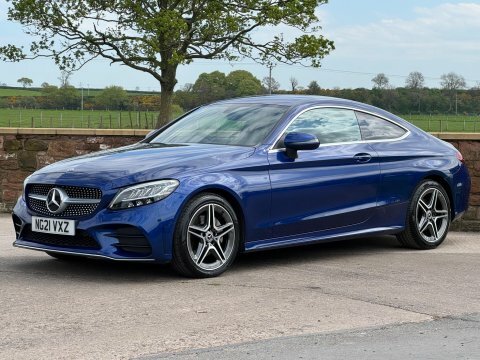 Mercedes-Benz C Class 2.0 C220d Amg NG21VXZ Blue #2