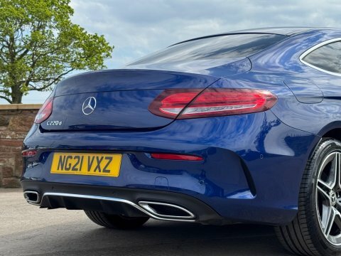 Mercedes-Benz C Class 2.0 C220d Amg NG21VXZ Blue #5