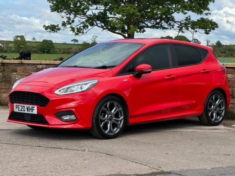 Ford Fiesta 1.0T Ecoboost St-line PE20WHF Red #2