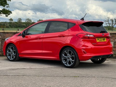 Ford Fiesta 1.0T Ecoboost St-line PE20WHF Red #3