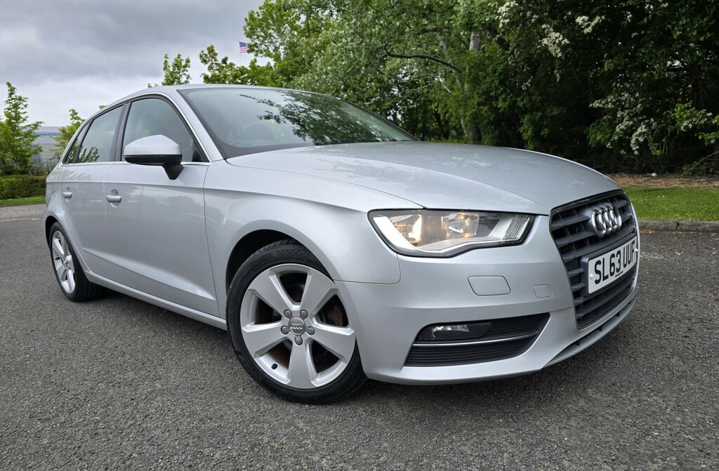 Audi A3 1.6 Tdi Sport Sportback Euro 5 Ss 201363 Silver