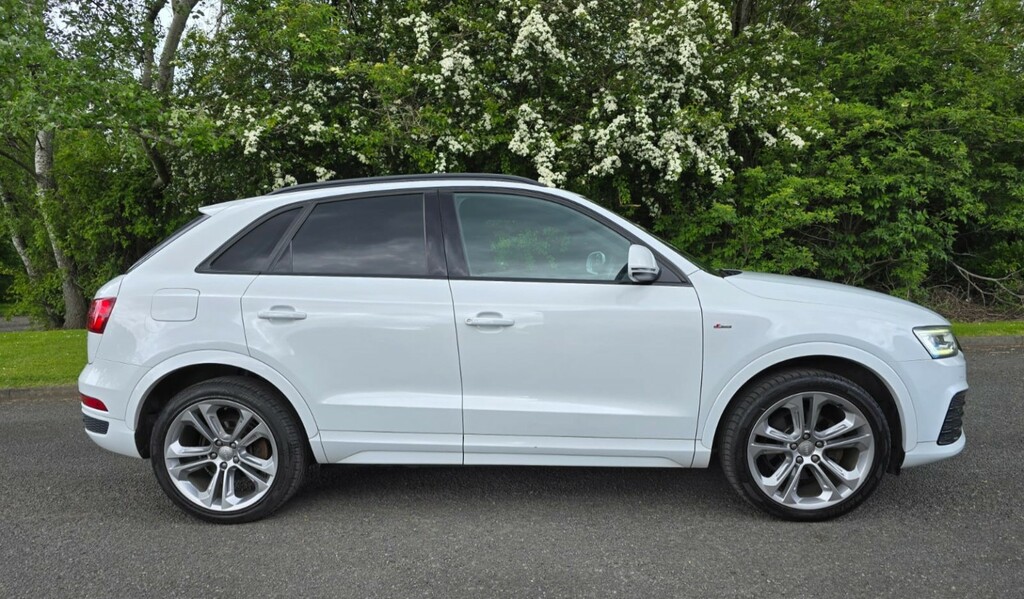 Audi Q3 2.0 Tdi S Line Plus 201766 AJ66OLH White #5
