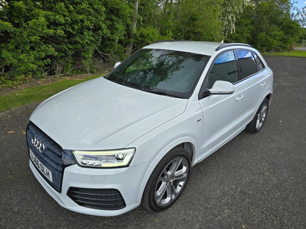 Audi Q3 2.0 Tdi S Line Plus 201766 AJ66OLH White #2