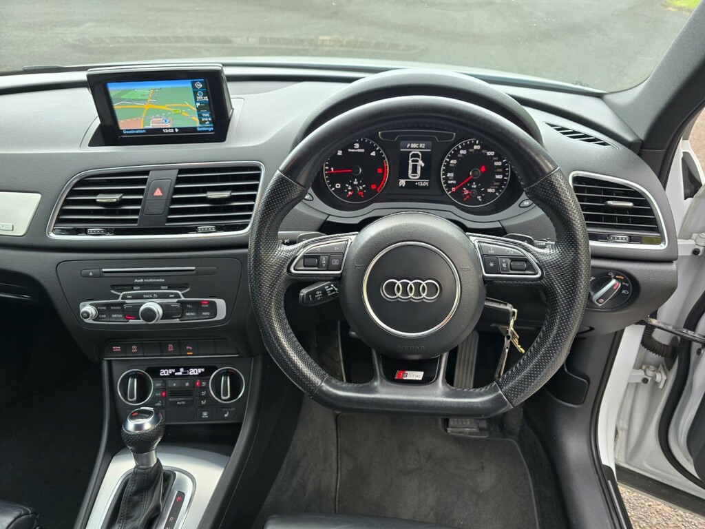 Audi Q3 2.0 Tdi S Line Plus 201766 AJ66OLH White #3