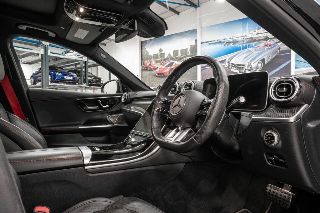 Mercedes-Benz C Class 2023 2.0 C43 Mhev Amg Premium Plus Saloon Pe Black