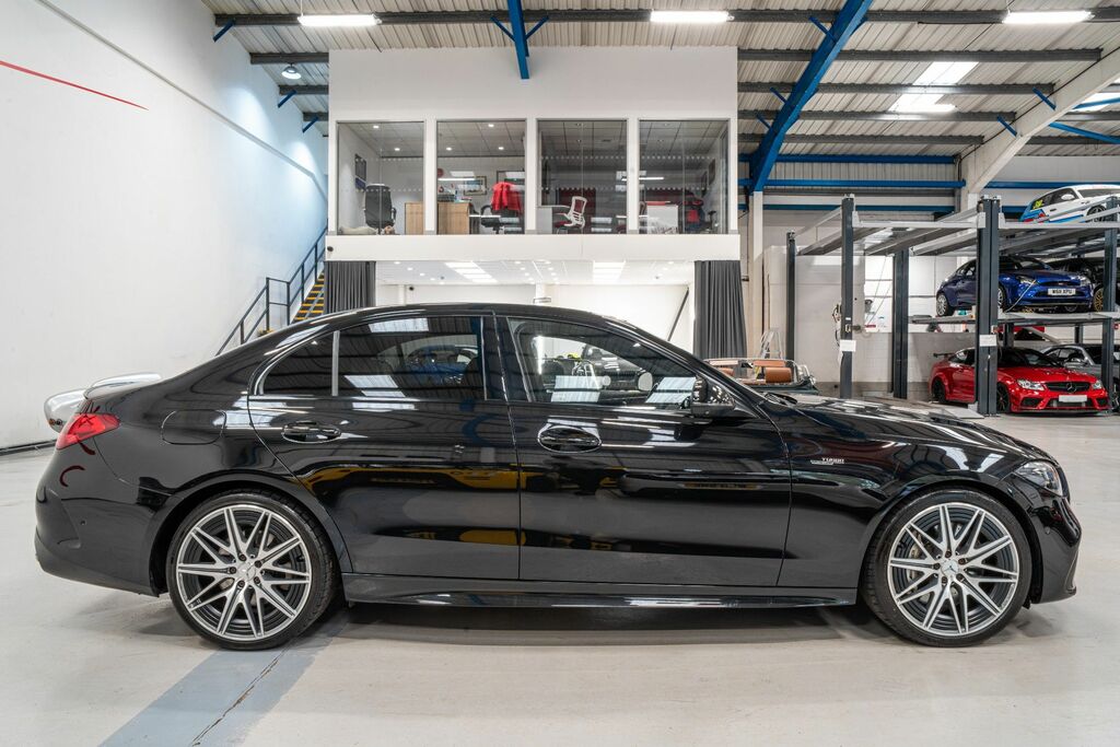 Mercedes-Benz C Class 2023 2.0 C43 Mhev Amg Premium Plus Saloon Pe S4PFO Black #3