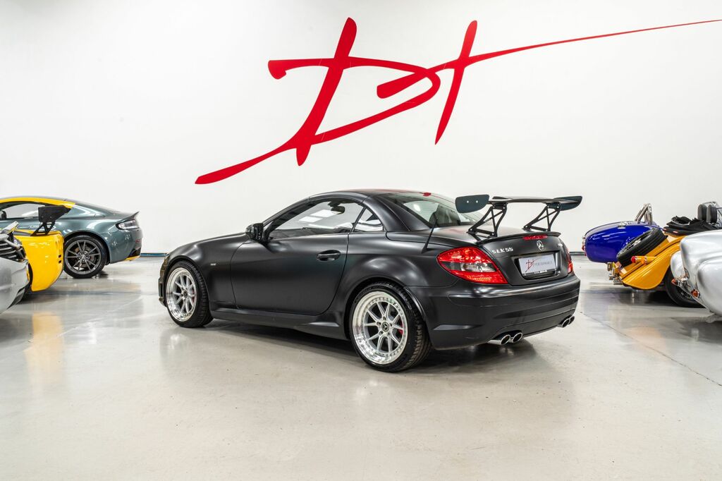 Mercedes-Benz SLK 5.4 Slk55 Amg Convertible 7G-tronic 28 Black #3