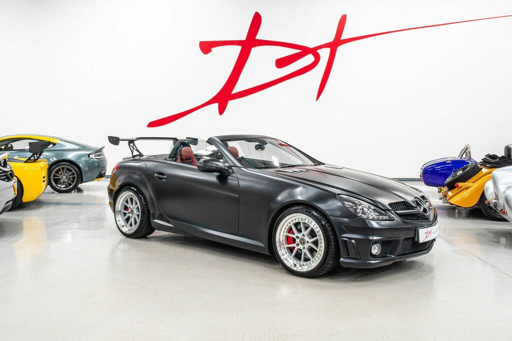 Mercedes-Benz SLK 5.4 Slk55 Amg Convertible 7G-tronic 28 Black #2