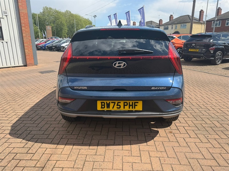 Hyundai Bayon 1.0 T-gdi Tech Line Suv Dct Euro 6 Ss BW75PHF Blue #4