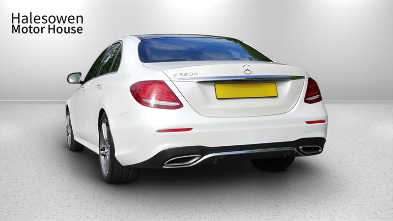 Mercedes-Benz E Class 3.0 E350d V6 Amg Line Premium Saloon BG16KVV White #4