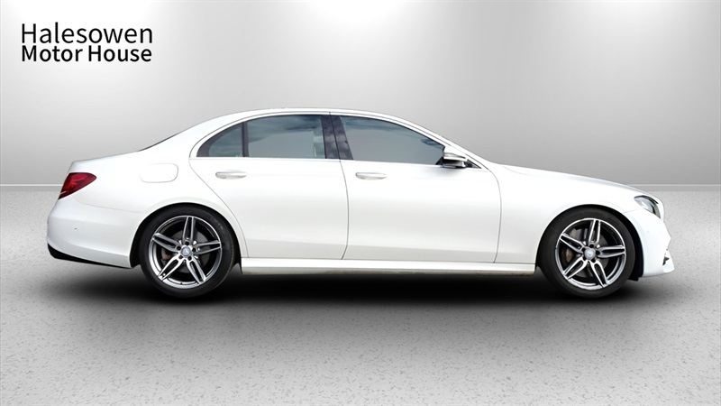 Mercedes-Benz E Class 3.0 E350d V6 Amg Line Premium Saloon BG16KVV White #3