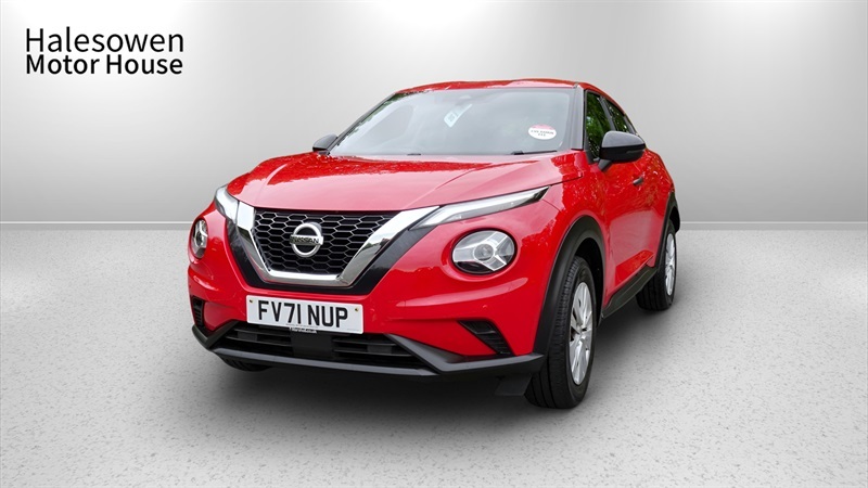Nissan Juke 1.0 Dig-t Visia Suv Euro 6 Ss FV71NUP Red #6