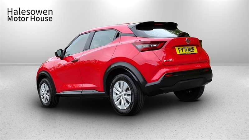 Nissan Juke 1.0 Dig-t Visia Suv Euro 6 Ss FV71NUP Red #5
