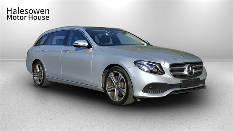 Mercedes-Benz E Class 2.0 E220d Se Premium Plus Estate G-tr KF66GNN Silver #2