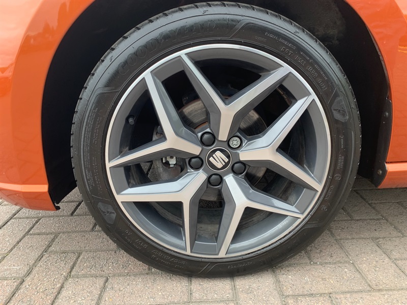 Seat Ibiza 1.0 Tsi Xcellence Hatchback Euro BK70FGU Orange #6