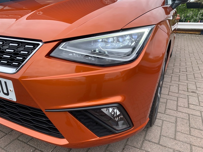 Seat Ibiza 1.0 Tsi Xcellence Hatchback Euro BK70FGU Orange #4