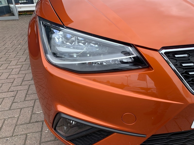 Seat Ibiza 1.0 Tsi Xcellence Hatchback Euro BK70FGU Orange #5