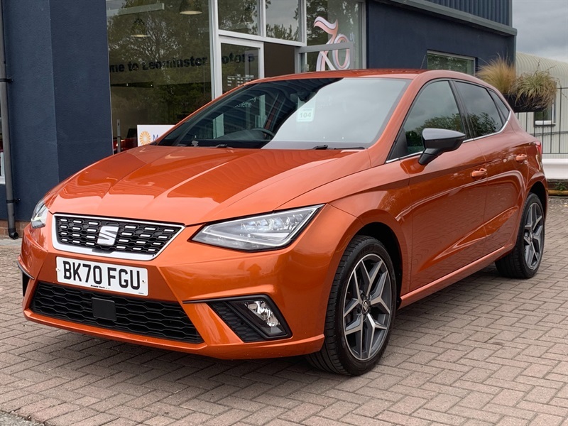 Seat Ibiza 1.0 Tsi Xcellence Hatchback Euro BK70FGU Orange #3