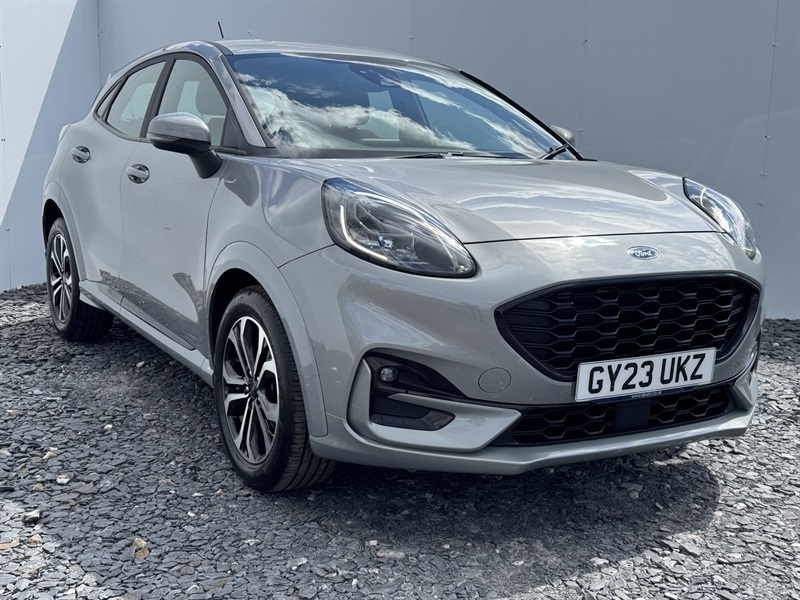 Ford Puma 1.0T Ecoboost Mhev St-line Suv Hybrid D Silver
