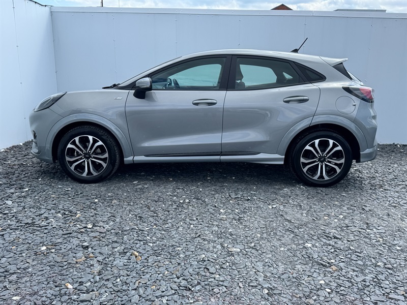Ford Puma 1.0T Ecoboost Mhev St-line Suv Hybrid D GY23UKZ Silver #4
