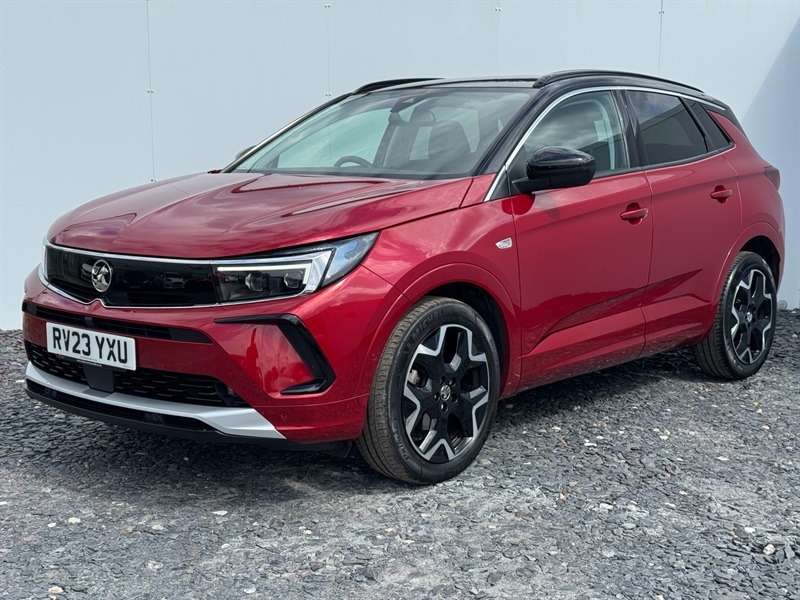 Vauxhall Grandland 1.2 Turbo Elite Suv Euro 6 Ss RV23YXU Red #3