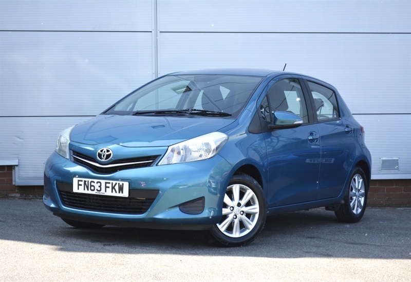 Toyota Yaris 1.33 Dual Vvt-i Tr Hatchback Eur FN63FKW Blue #2