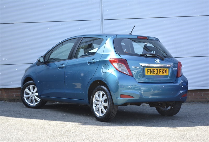 Toyota Yaris 1.33 Dual Vvt-i Tr Hatchback Eur FN63FKW Blue #4