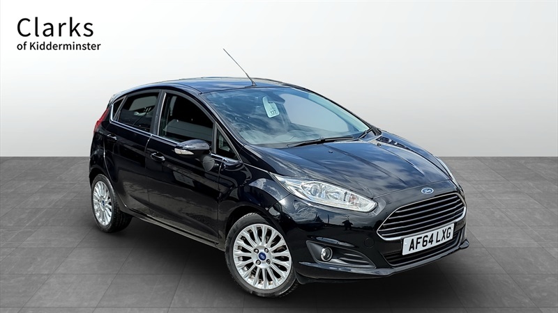 Ford Fiesta 1.0T Ecoboost Titanium Hatchback Black