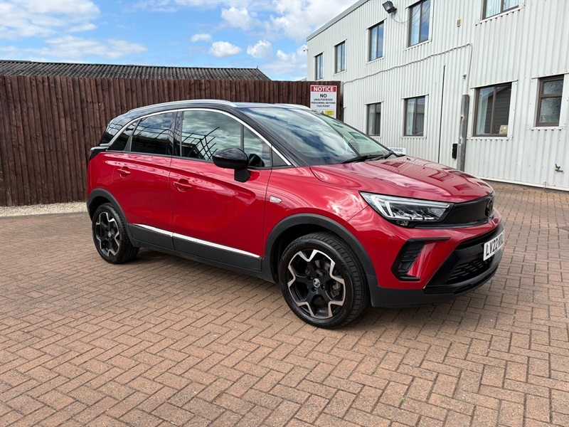 Vauxhall Crossland 1.2 Turbo Ultimate Suv Euro 6 Ss Red