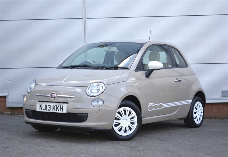 Fiat 500 1.2 Colour Therapy Hatchback Eur NJ13KKH Beige #2