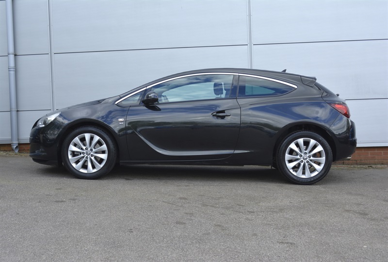 Vauxhall Astra 1.4T Sri Coupe Euro 5 Ss 140 SH63XYT Black #3