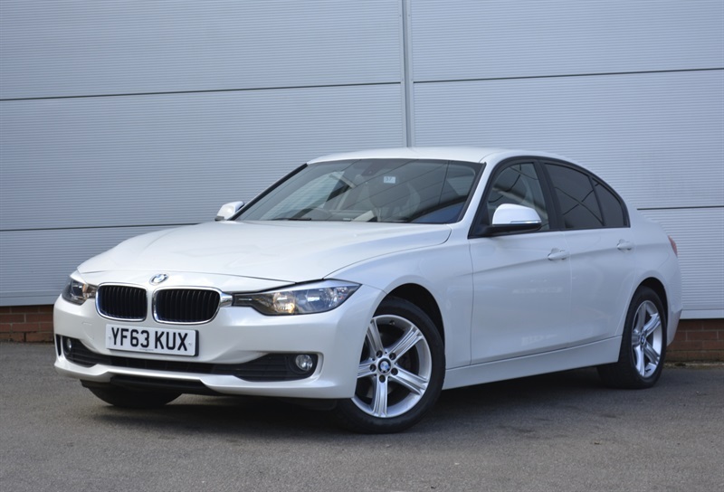 BMW 3 Series 2.0 320D Se Saloon Euro 5 Ss White #2