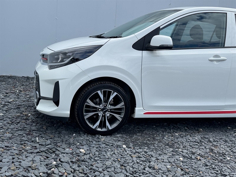 Kia Picanto 1.0 Dpi Gt-line Hatchback Euro 6 BV73ZTC White #5