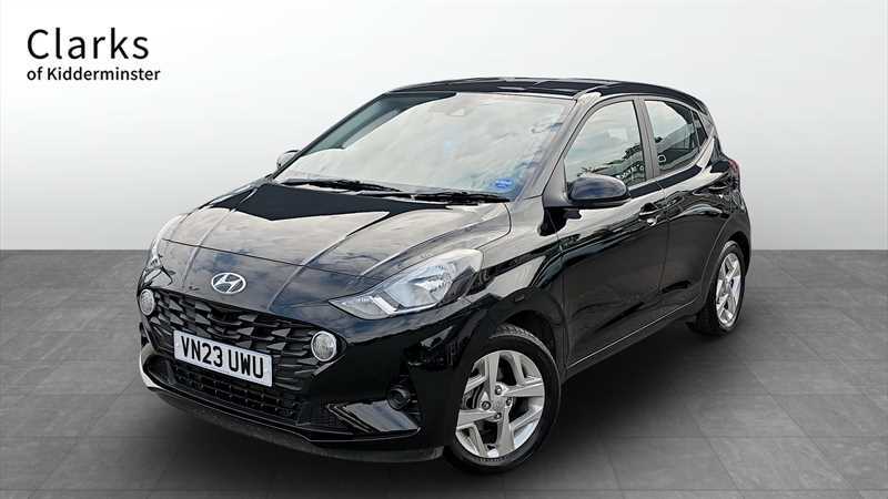 Hyundai I10 1.2 Se Connect Hatchback Euro 6 Black #2