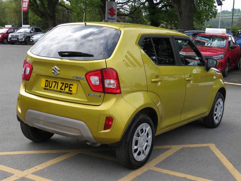 Suzuki Ignis 1.2 Dualjet Mhev Sz3 Hatchback Hybrid M DU71ZPE Yellow #4