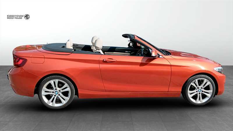 BMW 2 Series 2.0 218D Sport Convertible Euro 6 CP17VZZ Orange #5